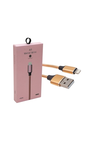 Powermaster Pm-3800 Metal Lightning Şarj Kablosu