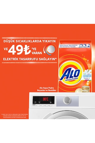 Alo Toz Çamaşır Deterjanı Beyaz & Renkli 40 Yıkama 6 KG