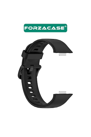 Forzacase Huawei Watch Fit 3 / 4 / 4 Pro İle Uyumlu Silikon Kordon Kayış - Fc1135
