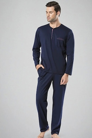 Pierre Cardin Pijama Takımı 5454 - Lacivert Pierre Cardin Pijama Takımı 5454 - Lacivert