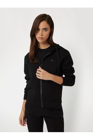 Guess Kadın Sweatshirt V3rq11k7uw2 Siyah
