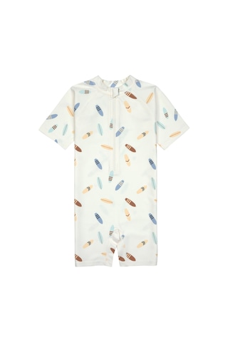 Lassig Surfboards Uv Korumalı Mayo Sea Salt Beyaz