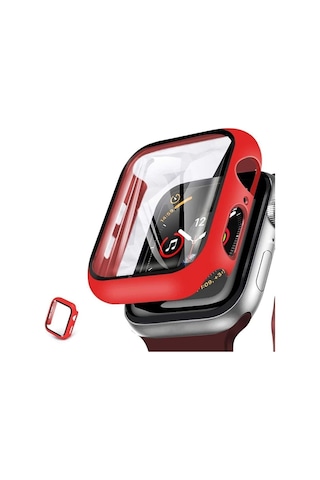 Apple Watch 7 41 Mm Uyumlu Nike Kılıf Kasa Ve Ekran Koruyucu 360 Tam Koruma