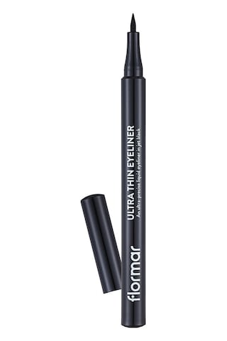 Flormar Ultra Thin İnce Keçe Uçlu Likit Göz Kalemi 001 Black