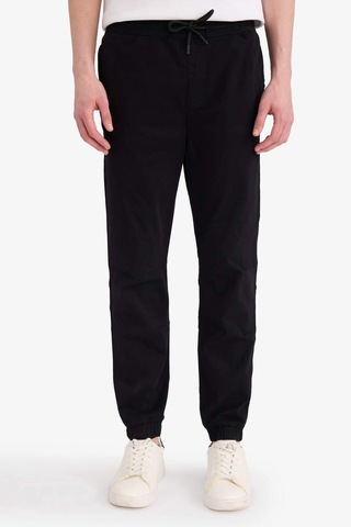 Defacto Jogger Fit Beli Bağcıklı Üç Cepli Pantolon F4680ax25aubk81 Siyah