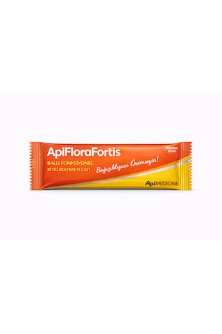 Apimedicine Apflorafortis Ekstrakt Bitki Çayı 12 Stick Fonksiyonel Günlük Bitki İçeceği Premium Stick Çay