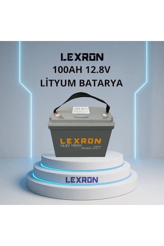 Lexron 100Ah 12.8V Lityum Akü Lexron 100Ah 12.8V Lityum Akü