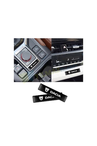 Dacia Logo Kapı Kolu Torpido Ayna Damla Sticker Etiket