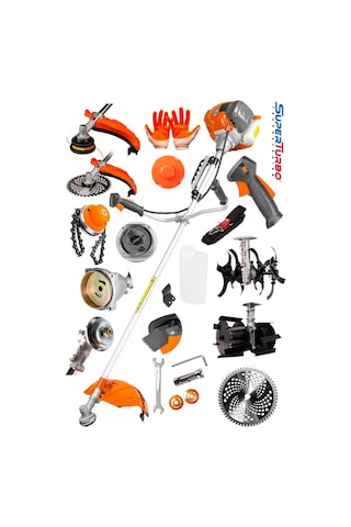 Stilmax St9920s 20hpx Benzinli Yan Tipi Tırpan + 2 Adet Çapa Seti