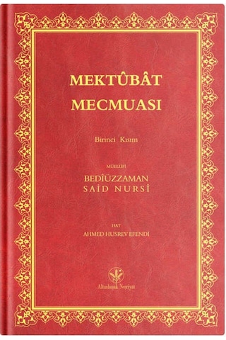 Orta Boy Mektubat-1 Mecmuası (Mukayeseli) 8682279631585
