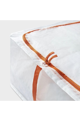 Ikea Parkla Saklama Hurcu 55 X 49 X 30 Cm Beyaz - Turuncu