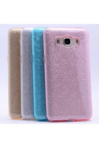 Samsung Galaxy Uyumlu J7 2016 Kilif Simli Parlak Shining Kapak 370220197