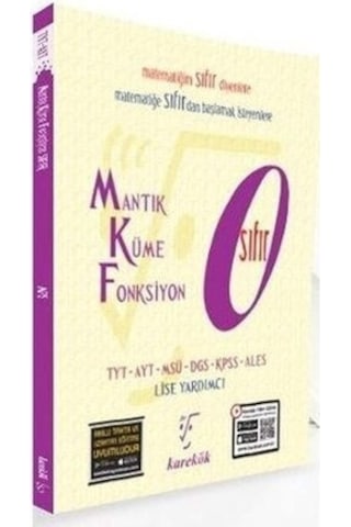 Mantık Küme Fonksiyon Sıfır- Karekök Eğitim Yayın