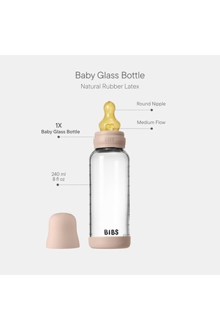 Bibs Baby Bottle Comp.set Biberon Blush 240 Ml