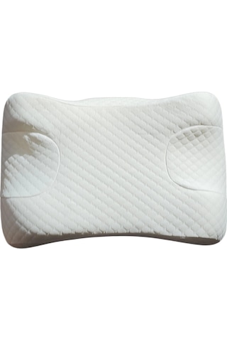 Ortopedik Visco Yastık Ergonomik Boyun Destekli Memory Foam Yastık Renkli