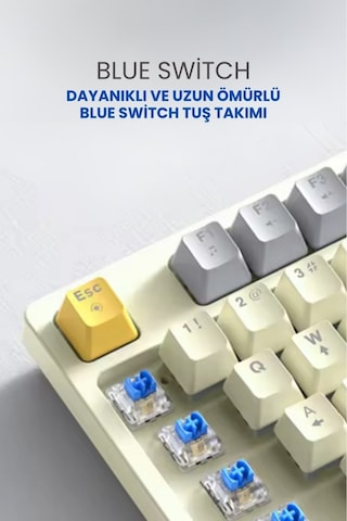 Sprange Mk-12 Rainbow Q Klavye Rgb Oyuncu Klavyesi Gaming Klavye Işıklı Kablolu Klavye