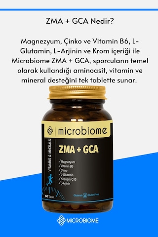 Microbiome Zma + Gca 60 Tablet