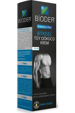 Bioder Erkek Tüy Dökücü Krem 100 ML x 3
