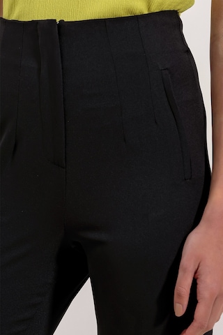 6650 Yüksek Bel Kumaş Pantolon - Siyah 6650bgd19-001-14570 001