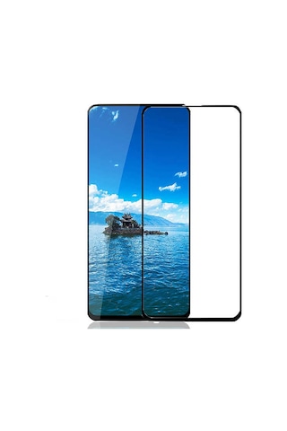 Xiaomi Poco F2 Pro Uyumlu Zore Kenarları Kırılmaya Dayanıklı Cam Ekran Koruyucu