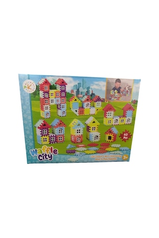 Özka Waffle City 60 Parça Eğlenceli Blok 2023
