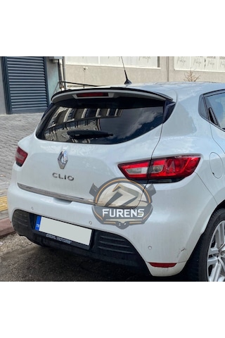 Renault Clio 4 2012-2019 Bagaj Üstü Yarasa Spoiler Bagaj Çıtası Piano Black Spoyler