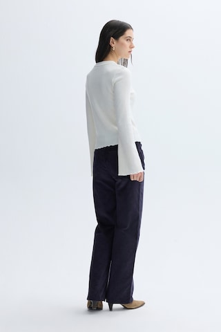 Mudo Kadın Kadın Mor Straight Fit Kadife Pantolon 1264371