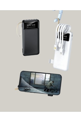 Çoklu Güvenlik Korumalı 20.000 Mah Powerbank Fener Özellikli Çoklu