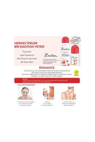 Women Roll-on 50 Ml Romance