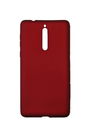 Nettech Nokia 8 Uyumlu Suide Arka Koruma Kılıf - Mürdüm Mürdüm