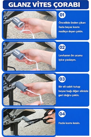 Glanz Vites Çorabı Motosiklet Ayakkabı Koruma Pedi Motor Vites Pedi Vites Değiştirici