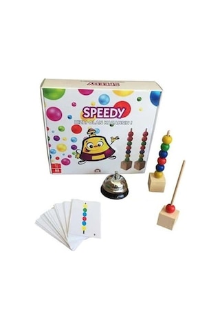 Hed Çocuk Eğitici Öğretici Speedy Boncuk Dizme Oyunu Hed 384