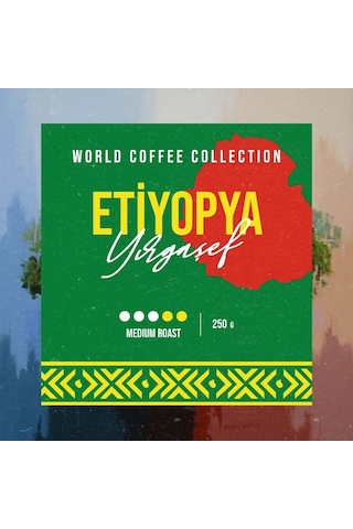 Addis Ababa Coffee Etiyopya Yirgacheffe Dünya Kahvesi Filtre Kahve 250 G