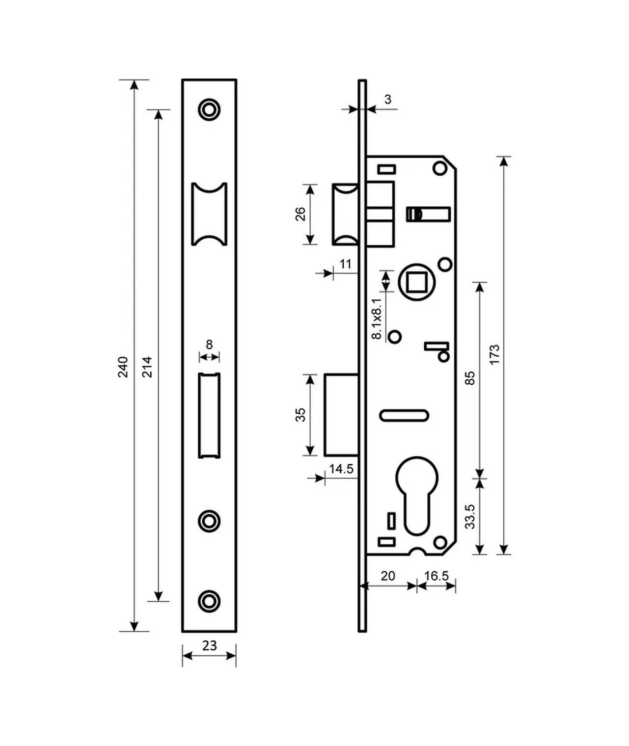 Ip Sarvarov N.ı Kapı Ve Bahçe Kapıları İçin Hazır Kilit Ve Kollu Set 130161155