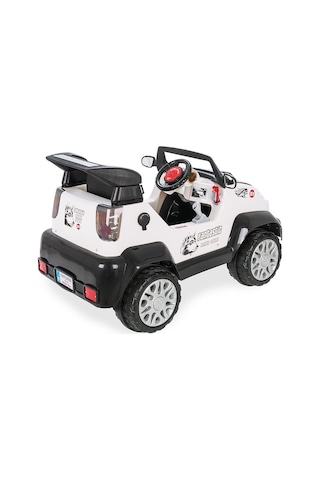 Pilsan Fantastic 12V Akülü Jeep 05-234 Beyaz