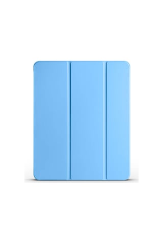 Apple Uyumlu iPad, Air 11 2025 M3 Smart Folio Cover Akıllı Uyku Modlu Pu Deri Standlı Tablet Kılıfı Kapaklı Kılıf
