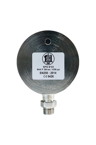 Kraken Gösterge Basınç Ölçer Kapsül Tech 63mm. Nickel