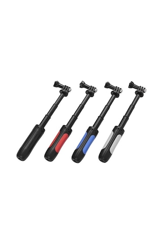 Novahub Çok Amaçlı Mini Tripod Selfie Çubuğu, Taşınabilir, Hafif, Kırmızı/siyah/beyaz/mavi Renk Gopro/yi/sjcam/akaso