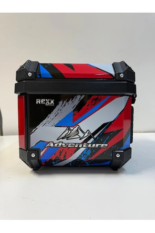 Rexx 60 Litre Abs Motosiklet Arka Çanta - 03-renkli Tek Renk