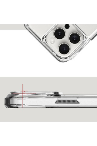 Apple Uyumlu iPhone 16 Pro Max Kılıf Magsafe Şarj Özellikli T-max Magsafe Kılıf