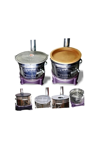 Yaramış Güveç ve Döküm Mangal Seti