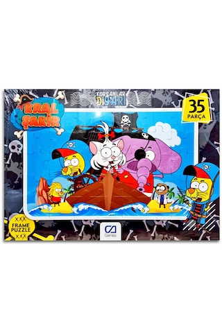 Paw Patrol Pati Devriyesi Ve Kral Şakir 2 Li Frame Puzzle/Yapbo