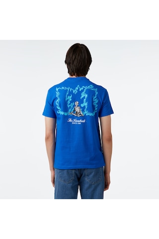 The Hundreds Flame Wildfire Erkek Mavi T-shirtt24p201021