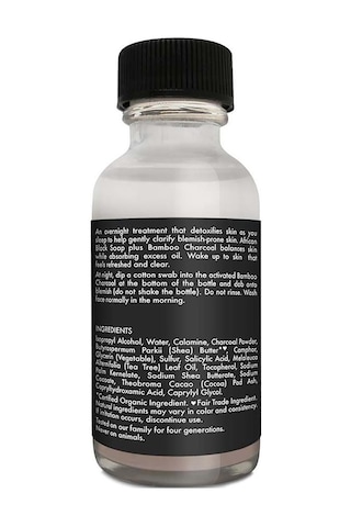 Shea Moisture Afrika Siyah Sabunu & Bambu Kömürü Detoks Akne Kurutucu Losyon 28 G