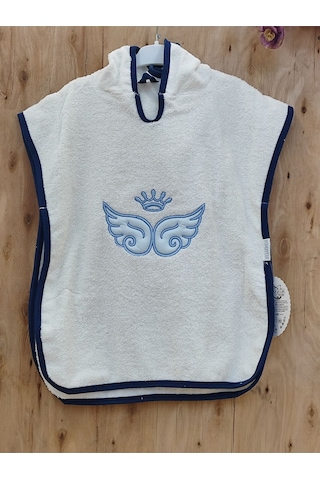Bebek Banyo Havlusu %100 Pamuklu Başlıklı Bebek Bornoz Pareo Yenidoğan Hediyelik Yumuşacık Nakışlı 12 - 36 Ay