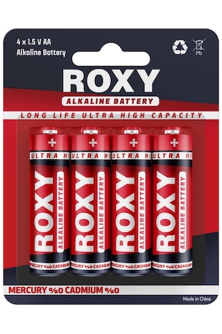 Roxy Aa 1.5v Alkalin Pil - 48adet