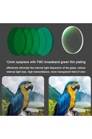 Trendooze Ve Tutma, Teleskoplar, Taşınabilir Seyahat Monokülü Monoküler Kuş Kompakt İçin Gözlemleme, Gezi El Balık Ul