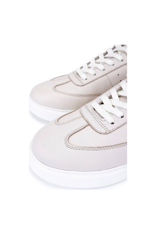 Tamer Tanca Erkek Hakiki Deri Bej Sneakers & Spor Ayakkabı 04 3508 Erk Ayk Sk24-25 Bej Bej