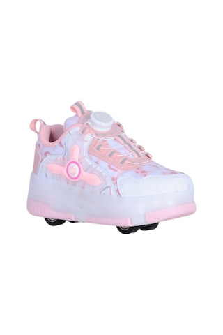 Ndrops 034 Pudra Patenli Kız Çocuk Spor Ayakkabı