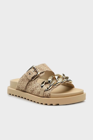 Guess Bayan Terlik Fl6ft2 Fal03 Beıbr Bej